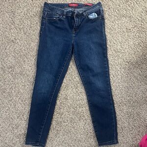 Guess Women's Dark Indigo Skinny Jeans